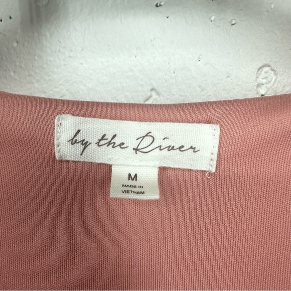 By the River size Medium Pink Polka Dot Dress - Picture 14 of 16